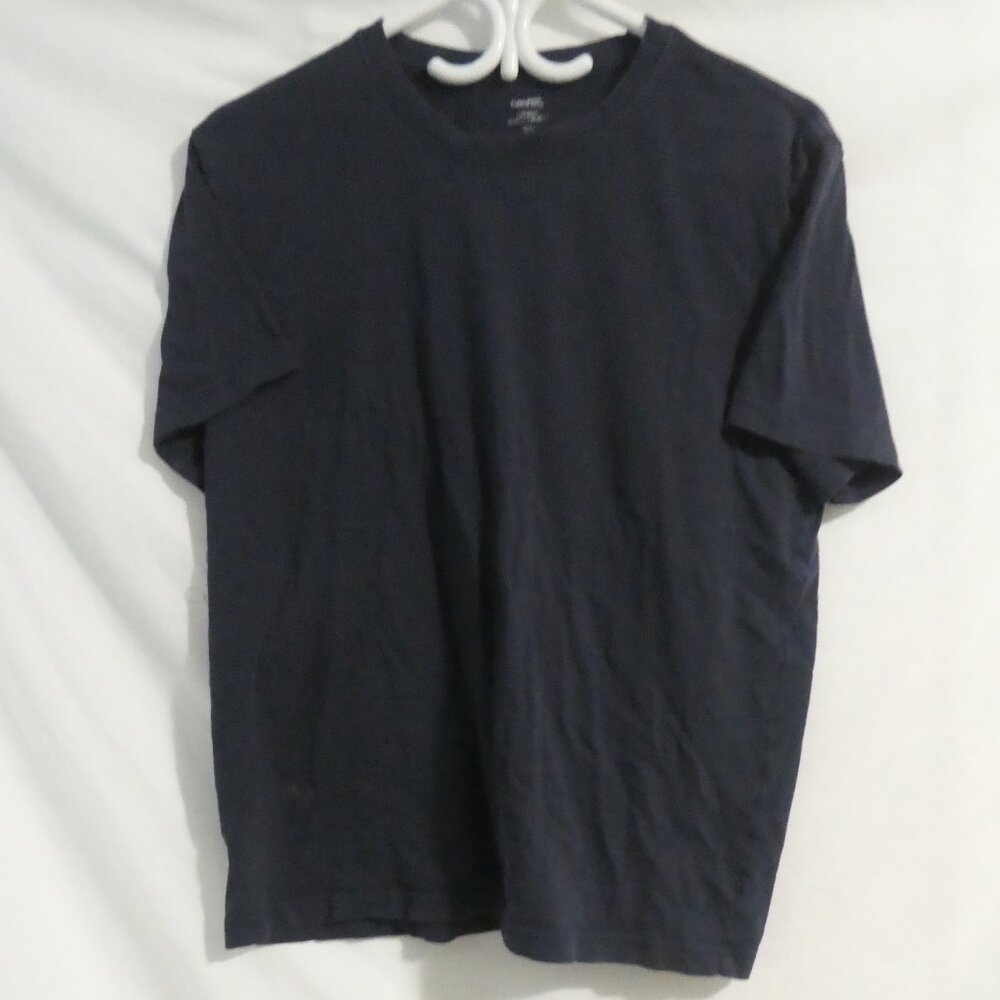 GEORGE | Soft Wash | medium | Navy Classic Short Sleeve T-Shirt / Tee | Cotton